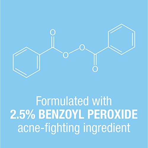 Neutrogena On-The-Spot Acne Spot Treatment with 2.5% Benzoyl Peroxide Acne Treatment Medicine to Treat Face Acne, Gentle Benzoyl Peroxide Pimple Gel for Acne Prone Skin,.75 oz (Pack of 6)