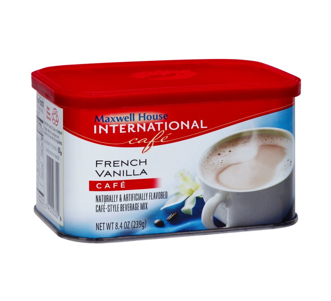 Maxwell House International Cafe French Vanilla Cafe (433330) 8.4 oz (Pack of 8)