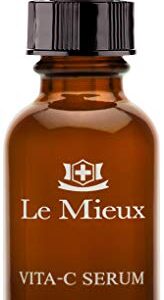 Le Mieux Vita-C Serum - Concentrated Vitamin C & Glutathione Antioxidant Facial Serum for Glowing Skin, Vit C Face Serum to Address the Appearance of Uneven Tone & Blotchiness (1 oz / 30 ml)