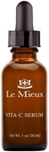 le mieux vita-c serum - concentrated vitamin c & glutathione antioxidant facial serum for glowing skin, vit c face serum to address the appearance of uneven tone & blotchiness (1 oz / 30 ml)