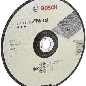 Bosch 2608603162 Standard for Metal Cutting disc with Depressed Centre