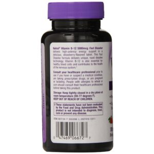 Natrol Fast Dissolving Vitamin B12 - 5000 mcg - 100 tabs