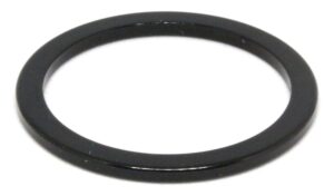 kcnc bicycle lightweight head spacer black os 2mm