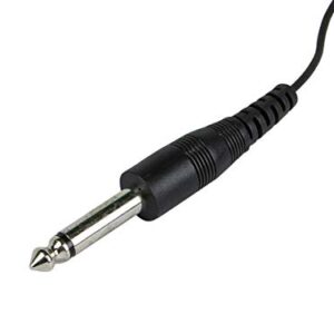 Monoprice Clip On Pickup - 1/4-Inch Straight Plug, Easy Tuning, 8 Foot Cable, Black