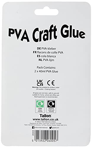 Artbox 40ml PVA Glue Bottle (Pack of 2)