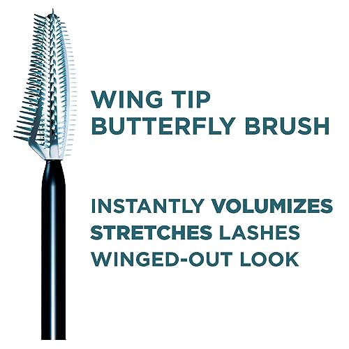 L'Oreal Paris Voluminous Butterfly Mascara, Washable, Blackest Black, 0.22 Fl. Oz., 1 Count