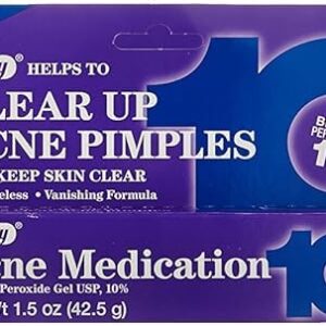 Rugby Acne Medication 10%, 1.5 Ounce (Pack of 3)