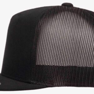 Flexfit Adjustable Snapback Classic Trucker Hat 6006 (Black)