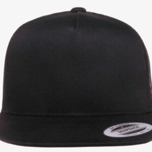 Flexfit Adjustable Snapback Classic Trucker Hat 6006 (Black)