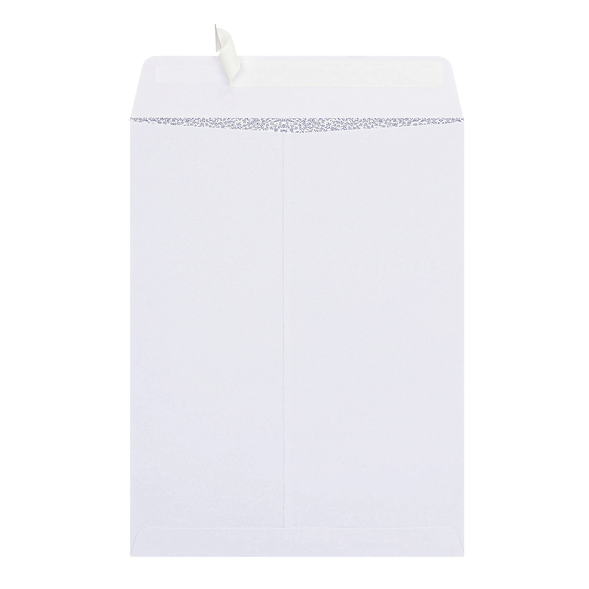 Office Depot Clean Seal(TM) Catalog Envelopes, 9in. x 12in., White With Security Tint, Pack Of 100, 77928