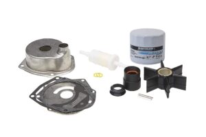 quicksilver 8m0170717 outboard service repair kit for mercury 150 hp 4-stroke s/n 1b905505 & above