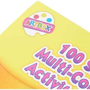 ArtBox A4 Activity Paper - Assorted Colours (Pack of 100 Sheets)