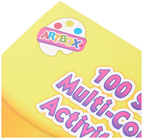 ArtBox A4 Activity Paper - Assorted Colours (Pack of 100 Sheets)