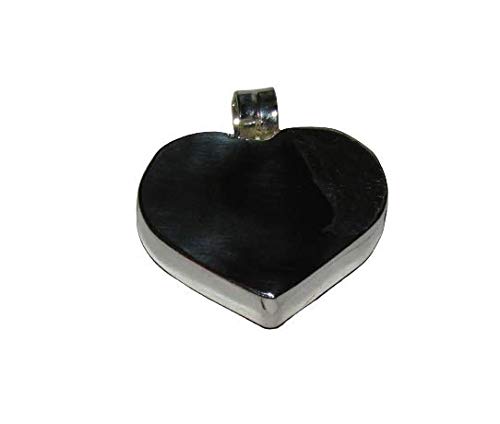 Beautiful Peruvian Huayruro Seeds Heart Shape Pendant