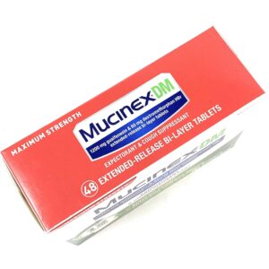 Mucinex DM Maximum Strength, 48 Tablets