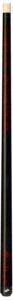 dufferin red dream and jet black marbled pool cue, 21-ounce