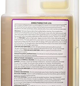 Five star Star San Acid Sanitizer for Surface Sanitation, 32oz