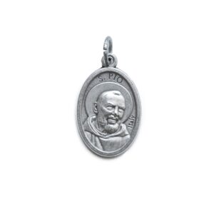 Catholica Shop Padre Pio Oxidized Medals - Pack of 12 Units…