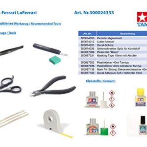 Tamiya 24333 1/24 Laferrari Plastic Model Kit