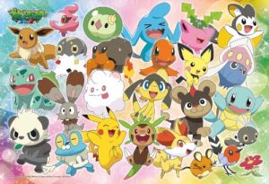 ensky pokemon xy good friends jigsaw puzzle (108-piece), large