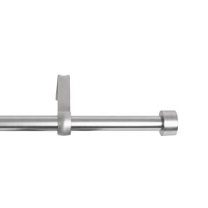 Umbra Cappa Curtain Rod, Includes 2 Matching Finials, Brackets & Hardware, 36 to 72-Inches