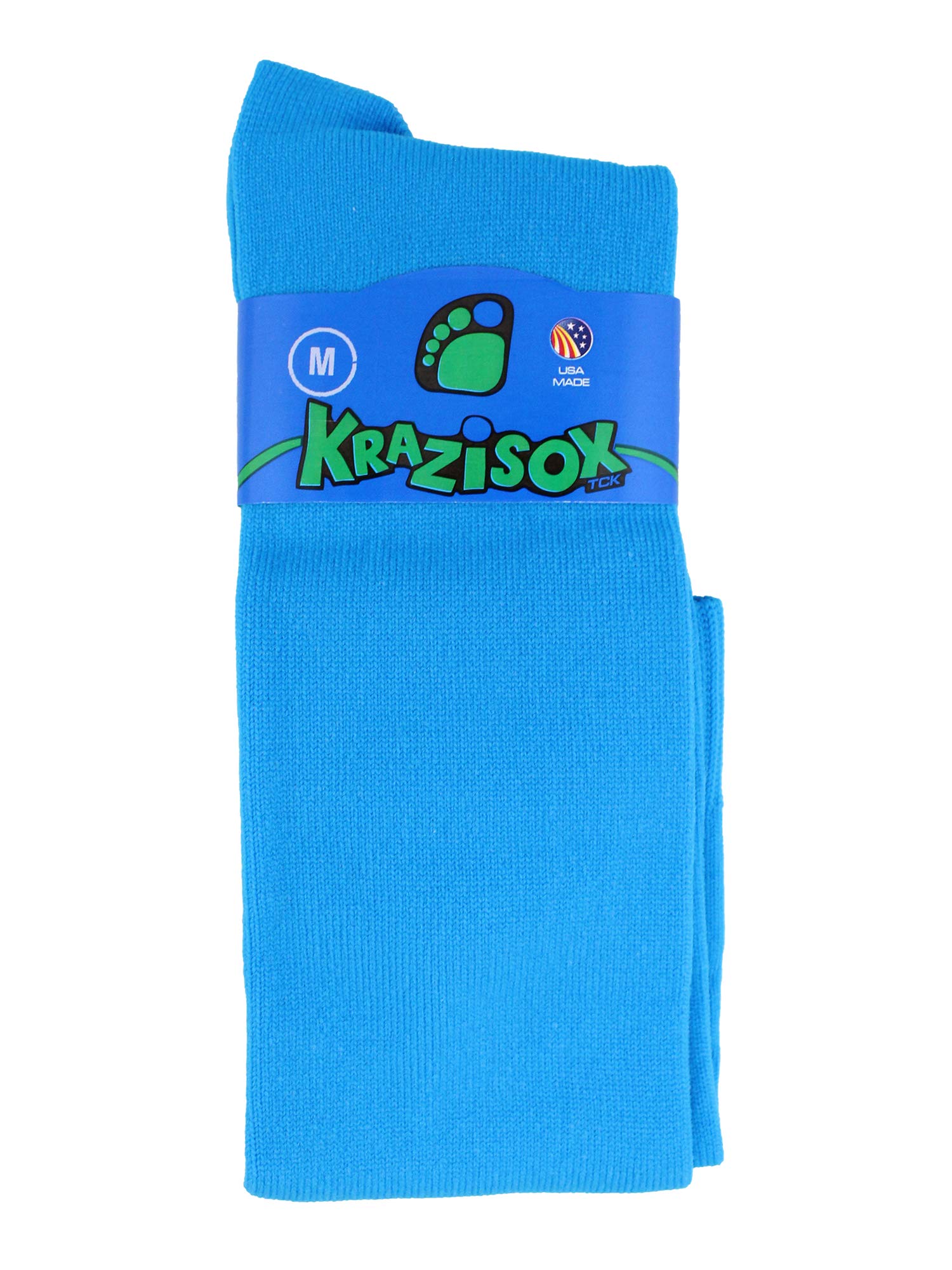 TCK Krazisox Neon Over the Calf (Neon Green, Medium)