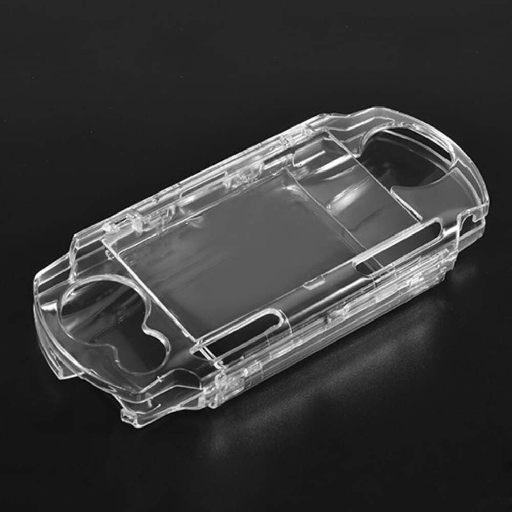 OSTENT Protector Clear Crystal Travel Carry Hard Cover Case Shell for Sony PSP 1000 Game Console