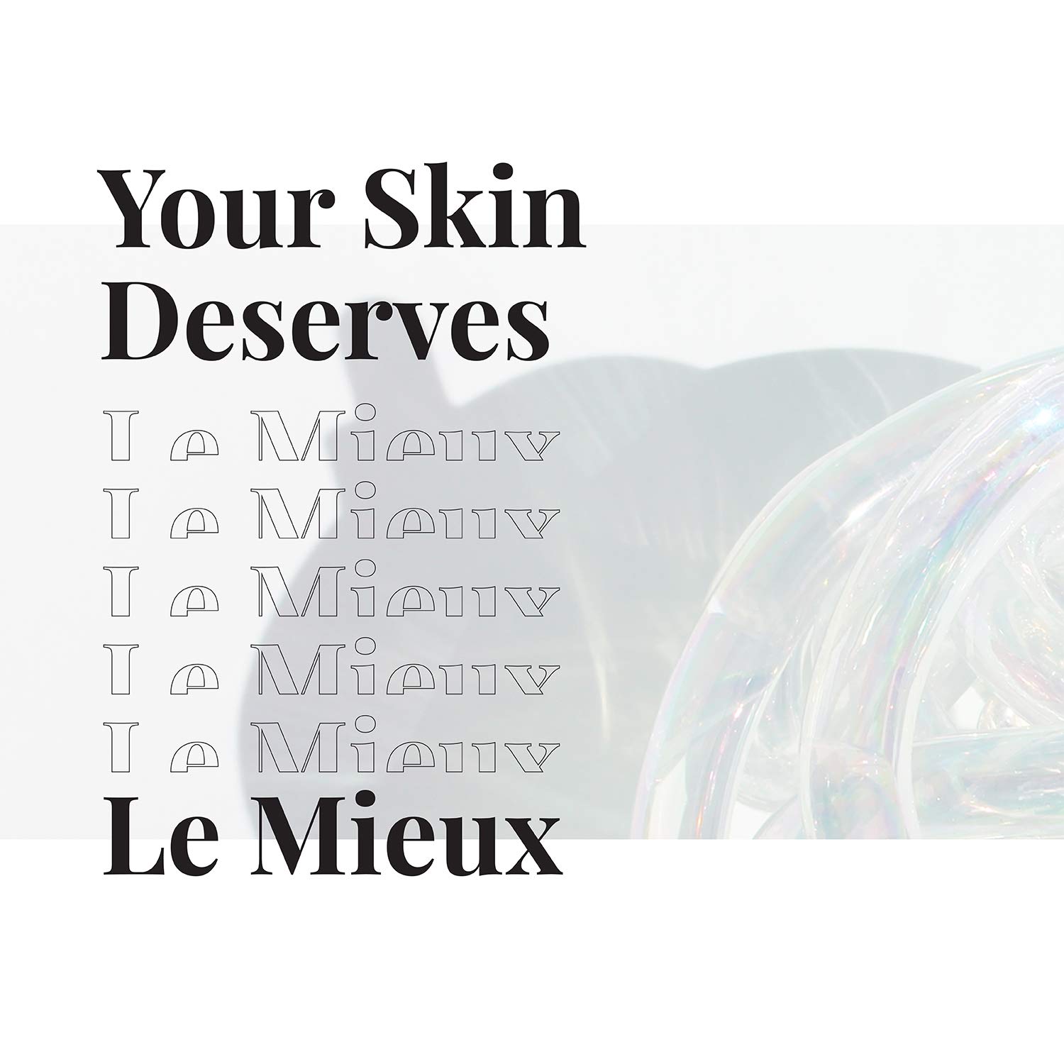 Le Mieux Bio Cell Rejuvenating Cream - Triple Peptide Facial Moisturizer with Hyaluronic Acid, Squalane & Rose Hip, Night & Day Cream for Face & Neck, No Parabens or Sulfates (1.75 oz / 52 ml)