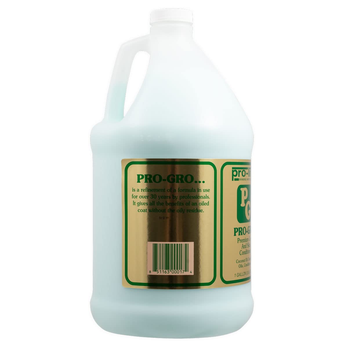 Chris Christensen ProLine Pro-Gro Premium Conditioner, Groom Like a Professional, Deeply Moisturizes, Gallon