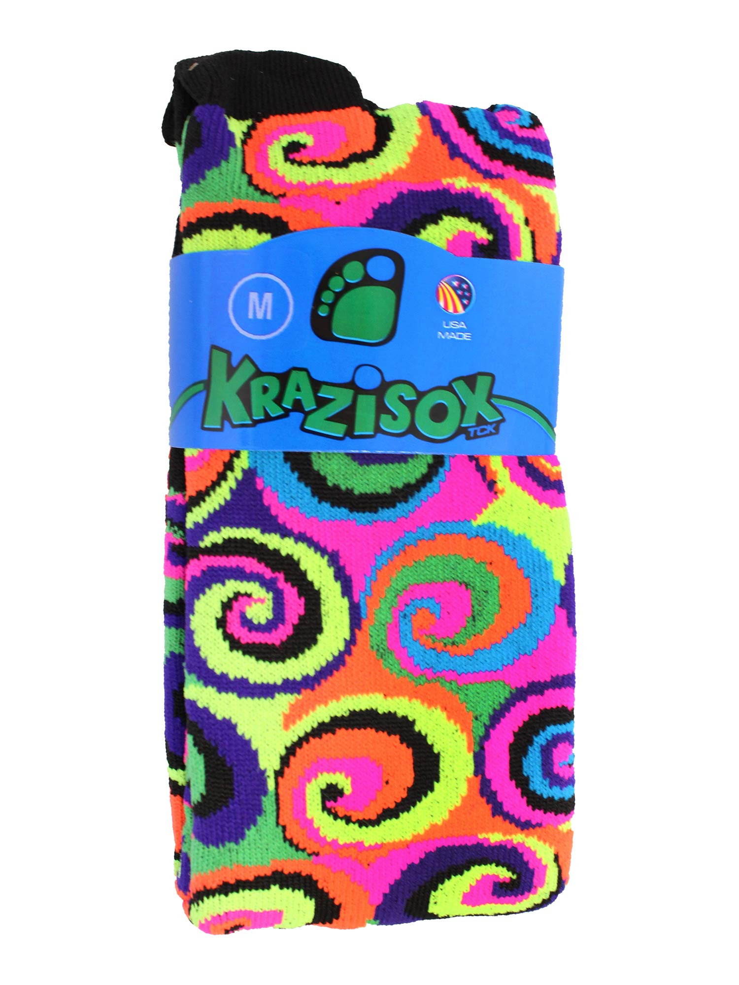 TCK Neon Swirls (Multi, Medium)