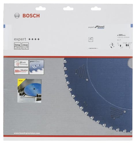 Bosch 2608643061 Circular Saw Blade "Top Precision" Exslb 12inx25, 4mm 80T