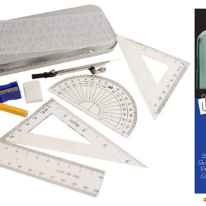 10 Piece Geometry Math Set