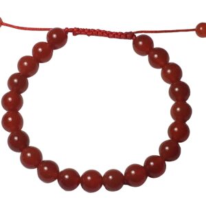 Hands Of Tibet Carnelian Wrist Mala/Bracelet for Meditation