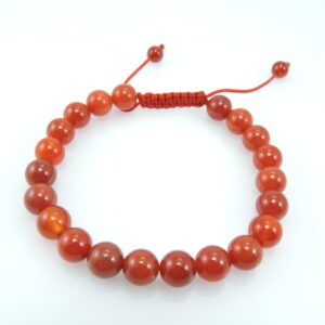 Hands Of Tibet Carnelian Wrist Mala/Bracelet for Meditation