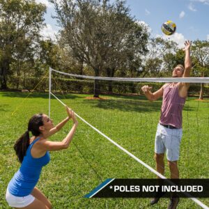 EastPoint Sports Replacement Volleyball Net with High Strength Cable, Reinforced Side Tapes, and Weather Resistant Material - Poles Not Included, Original Version