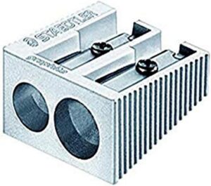 staedtler mars metal double hole pencil sharpener