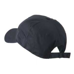 e4Hats.com Whale Tail Outline Embroidered Cap - Navy OSFM