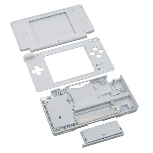 OSTENT Full Repair Parts Replacement Housing Shell Case Kit for Nintendo DS Lite NDSL Color White