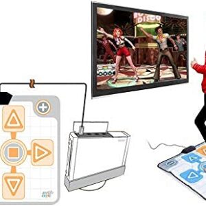 OSTENT Non-Slip Dancing Pad Dance Mat for Nintendo Wii Gamecube NGC Console Sport Dance Games