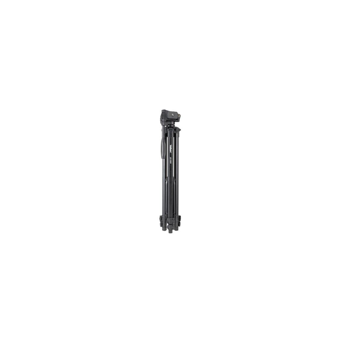 Velbon EX-330 Q 3-Section Tripod with 3-Way Head, Quick Release Plate