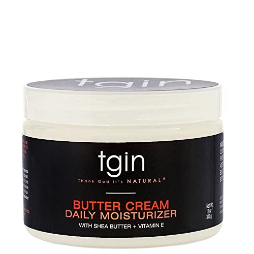 tgin Butter Cream Daily Moisturizer For Natural Hair - Dry Hair - Curly Hair - 12 Oz