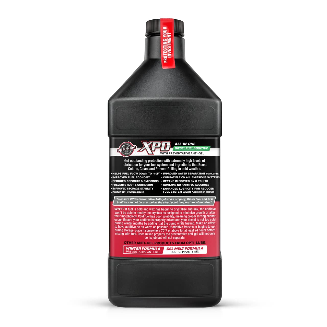 Opti-Lube XPD Formula Diesel Fuel Additive: Quarts (1 Quart (Treats 128 Gallons))