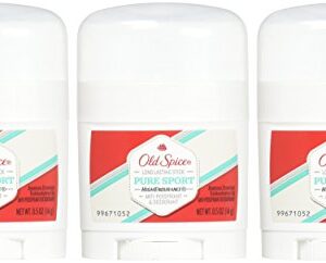 Old Spice High Endurance Antiperspirant Deodorant 0.5 Travel Size Pure Sport,0.5 Ounce (Pack of 3)