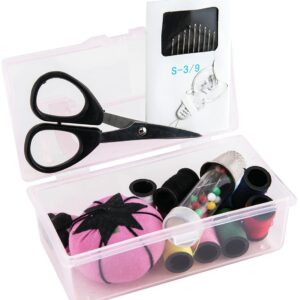 SINGER 01923 Toolbox Sewing Kit, 2.75-Inch ny 1.95-Inch ny 4.50-Inch, Pink