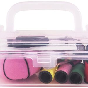 SINGER 01923 Toolbox Sewing Kit, 2.75-Inch ny 1.95-Inch ny 4.50-Inch, Pink