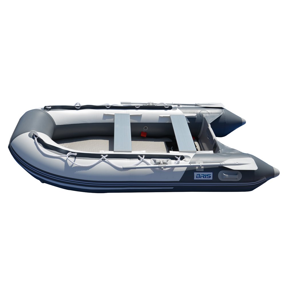 BRIS 9.8 ft Inflatable Boat Inflatable Dinghy Yacht Tender Raft with Air-deck Floor