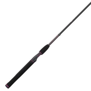 shakespeare ugly stik 5’ gx2 ladies' spinning rod, two piece spinning rod, 2-6lb line rating, ultra light rod power, moderate fast action, 1/32-1/4 oz. lure rating