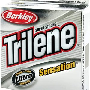 Berkley Trilene® Sensation, Clear, 8lb | 3.6kg, Monofilament Fishing Line, Suitable for Freshwater Environments