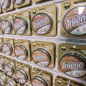 Berkley Trilene® 100% Fluorocarbon, Clear, 10lb | 4.5kg, 200yd | 182m Fishing Line, Suitable for Freshwater Environments