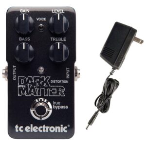 tc electronic dark matter distortion guitar effects pedal bundle 960720001